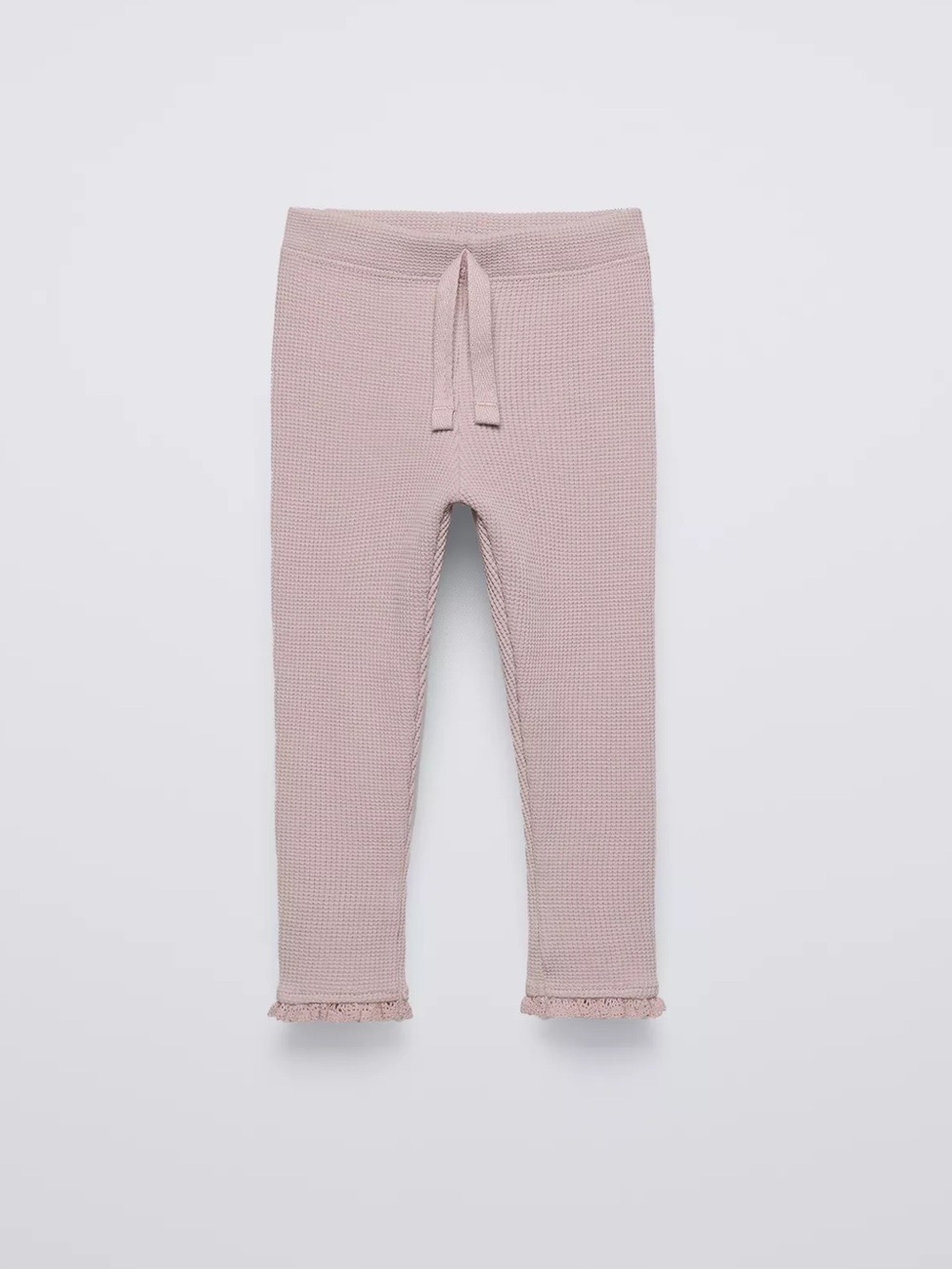 Zara Waffle Weave Leggings - Size: 4T